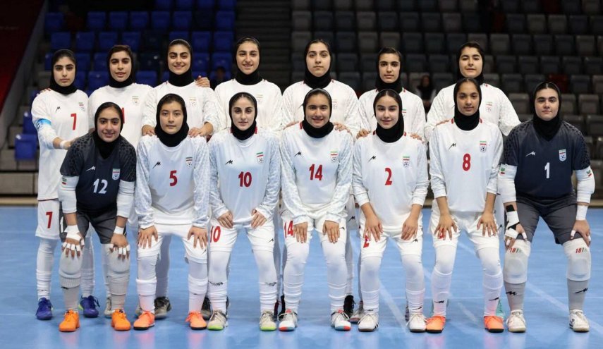 إيران تهزم البحرين بنتيجة 14-0 في كرة الصالات للسيدات